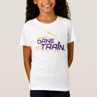 Camiseta Logotipo do trem com guincho de angina-sobe
