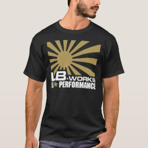 Camiseta Logotipo Dourado LB Performance Liberty Walk com J
