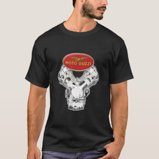 Camiseta Logotipo e mecanismo Guzzi