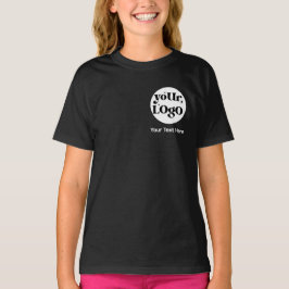 Camiseta Logotipo e texto minimalistas