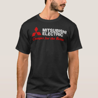 Camiseta Logotipo elétrico Mitsubishi para melhor venda - T