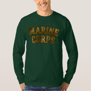 Camiseta Logotipo Emblema Veterano do Corpo de Fuzileiros N