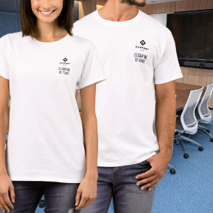 Camiseta Logotipo Empresarial Celebrando # Anos Personaliza