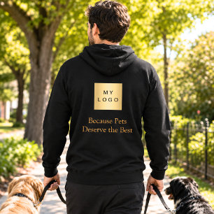 Camiseta Logotipo Empresarial Roupas de Trabalho para Cães 