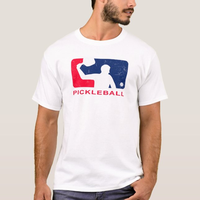Camiseta Logotipo Engraçado Pickleball (Frente)