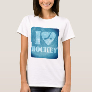 Camiseta Logotipo Epic de Hockey Cardíaco do Teal Ice I
