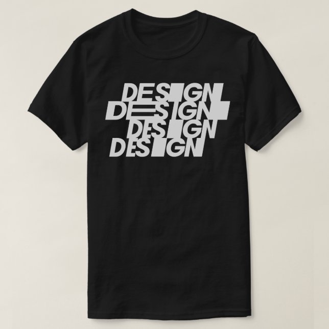 Camiseta Logotipo estendido de Design (Frente do Design)