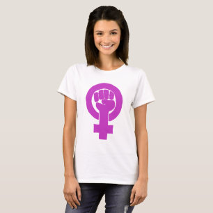 Camiseta Logotipo, feminista/feminista,