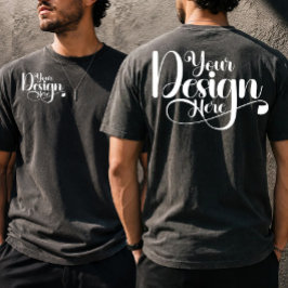 Camiseta Logotipo Frente e Verso Personalizado de Marca de 
