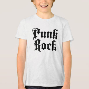 Camiseta logotipo gótico de Punk Rock
