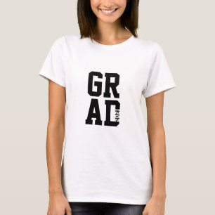 Camiseta Logotipo Grad Sports Turma de 2021 Formatura Femin