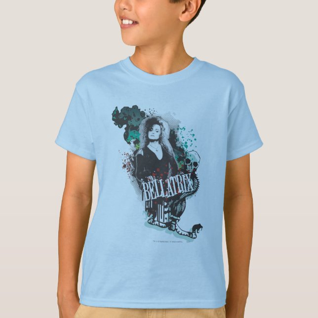 Camiseta Logotipo Gráfico Bellatrix Lestrange (Frente)