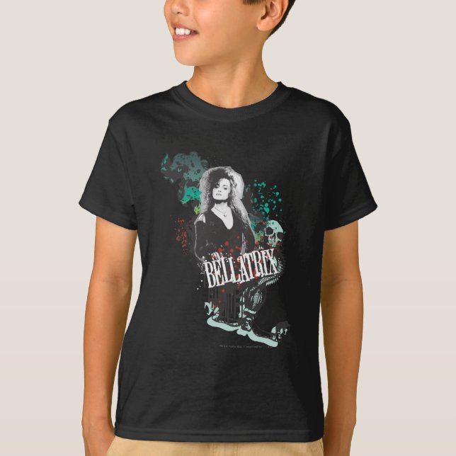 Camiseta Logotipo Gráfico Bellatrix Lestrange (Frente)