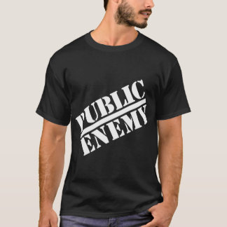 Camiseta Logotipo Grande Oficial do Inimigo Público