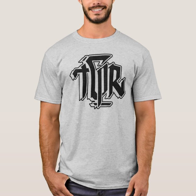 CAMISETA LOGOTIPO GRANDE TGR OG (Frente)