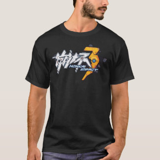 Camiseta Logotipo Honkai Illustrasi