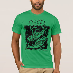 Camiseta Logotipo Horoscópico de Sinal Zodiodótopo para pei