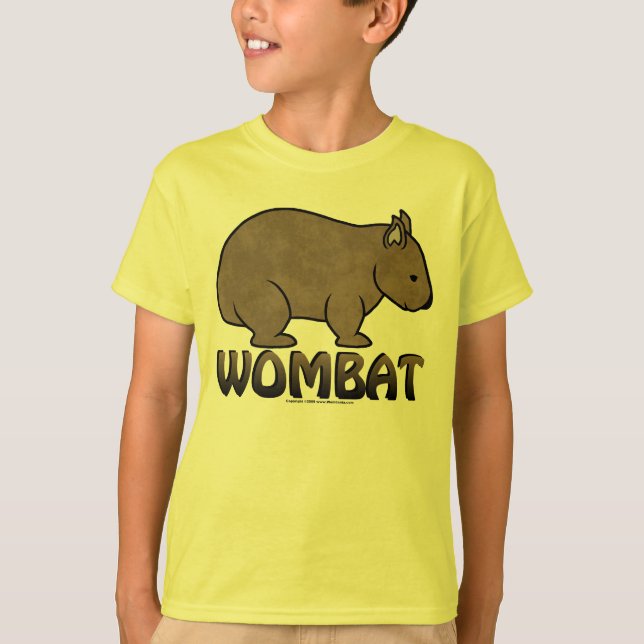 Camiseta Logotipo II de Wombat (Frente)