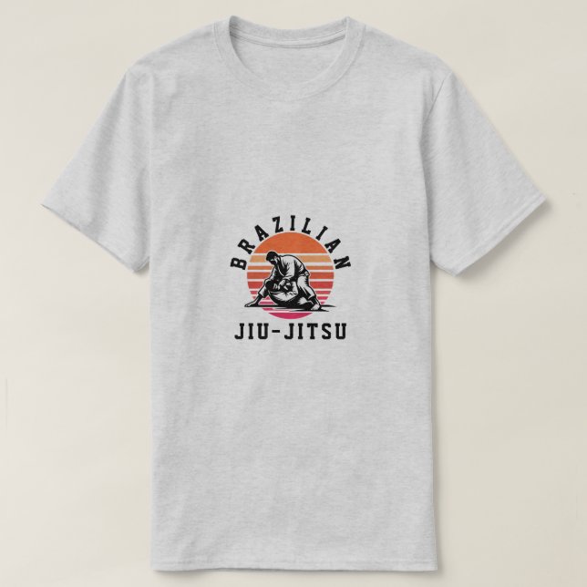 Camiseta Logotipo Jiu-jitsu - personalizável (Frente do Design)