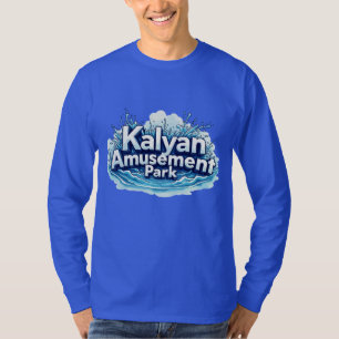Camiseta Logotipo "Kalyan Amusement Park" - Capa de ondas v