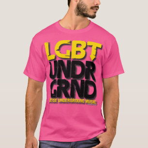 CAMISETA LOGOTIPO LGBT UNDRGRND