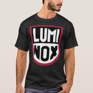 Camiseta Logotipo Luminox Merchandise Escamisa essencial do