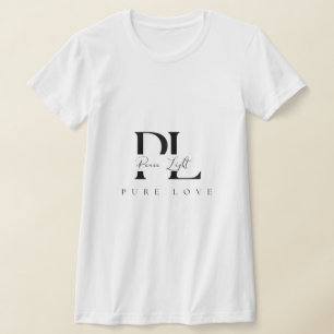Camiseta Logotipo Luz da Paz – Amor Puro