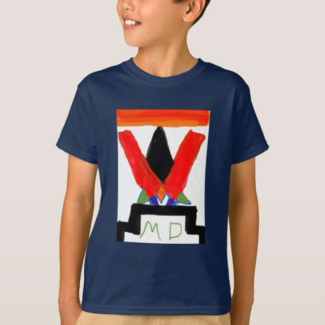 Camiseta Logotipo M D (Frente)