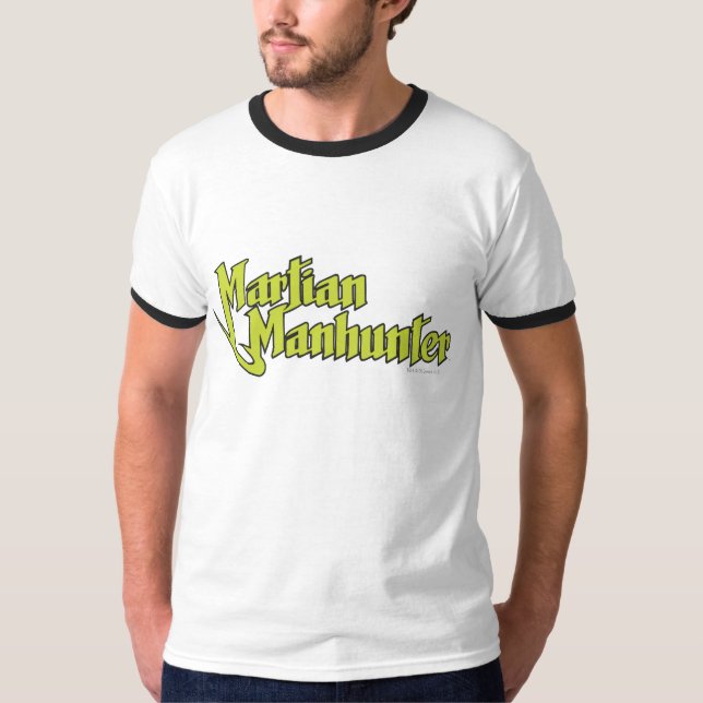 Camiseta Logotipo Martian Manhunter (Frente)