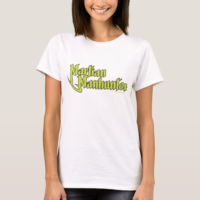 Camiseta Logotipo Martian Manhunter (Frente)