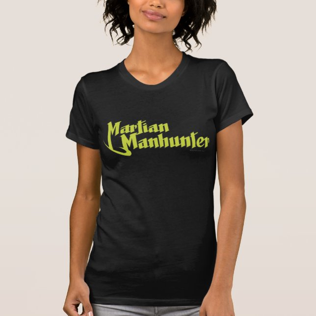 Camiseta Logotipo Martian Manhunter (Frente)