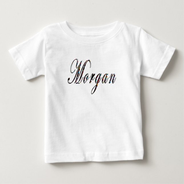 Camiseta Logotipo Morgan Name (Frente)