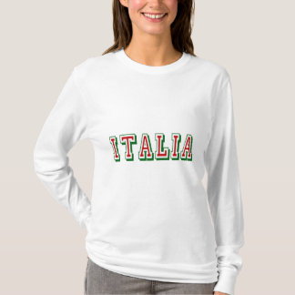 Camiseta Logotipo muito simples contudo legal de Italia de