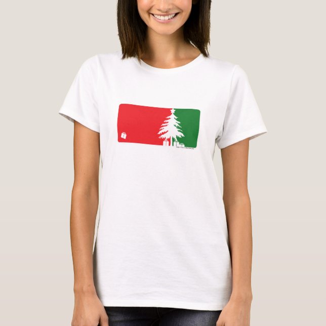 Camiseta Logotipo MVP da árvore de Natal (Frente)