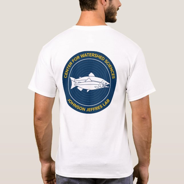 Camiseta Logotipo na frente e atrás (Verso)