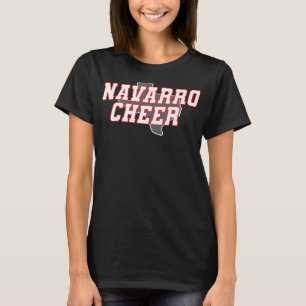 Camiseta Logotipo Navarro Cheer Texas Premium TSirt