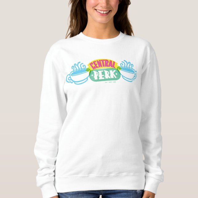 Camiseta Logotipo Neon Central Perk (Frente)