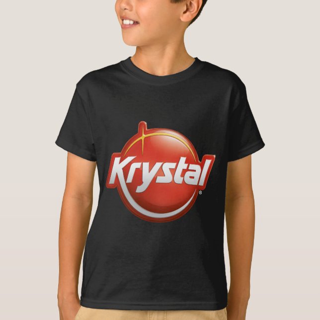 Camiseta Logotipo novo de Krystal (Frente)