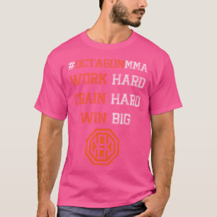 Camiseta Logotipo Octagon Mma Hashtag