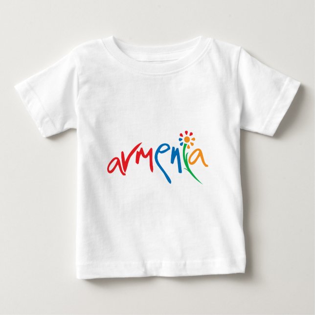 Camiseta Logotipo oficial arménio (Frente)