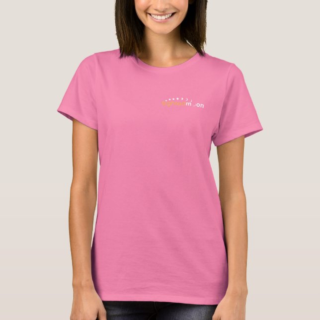 Camiseta Logotipo Oficial da Lua Avistada (Frente)
