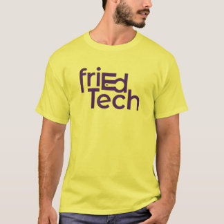 Camiseta Logotipo oficial do EdTech em Púrpura