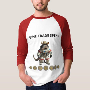 Camiseta Logotipo Oficial TexitCoin e Tatu