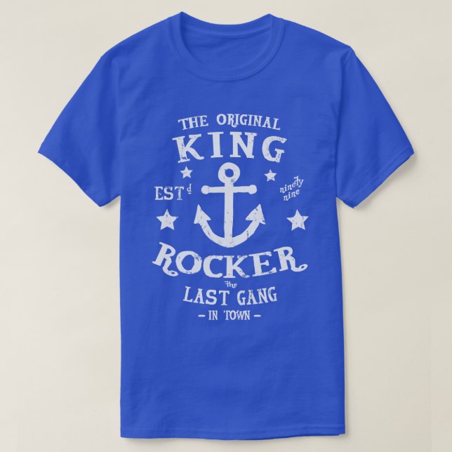 Camiseta Logotipo original do Kingrocker (Frente do Design)