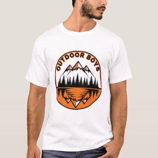 Camiseta Logotipo Outdoor Boys