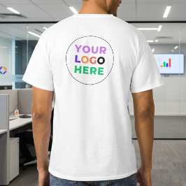 Camiseta Logotipo para grandes empresas (funcionário da emp