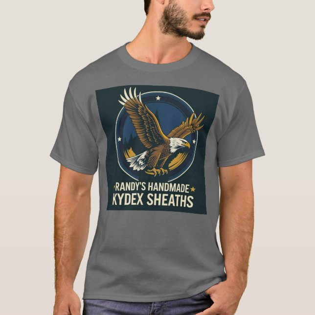 Camiseta Logotipo para Randy's Knives e Kydex (Frente)
