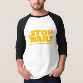 Camiseta Logotipo Paródia Stop Wars