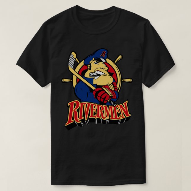 Camiseta Logotipo Peoria Rivermen (Frente do Design)