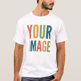 Camiseta Logotipo Personalizado Aqui | Adicione Seu Próprio